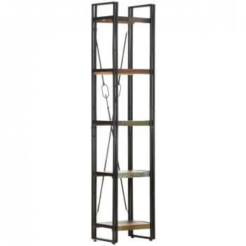 vidaXL 5-Tier Bookcase 40x30x180 cm Solid Reclaimed Wood