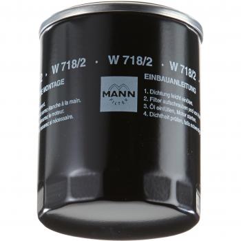 Original MANN-FILTER Filtro de Aceite W 718/2 - Para automóviles