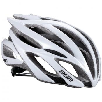 BBB Falcon Casco, Unisex adulto, Blanco, L
