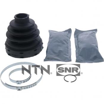 Fuelle de transmisión SNR CV-joint boot IBK66.007, juego de fuelles para árbol de transmisión, compatible con varios modelos de vehículos, fabricado en material resistente a la abrasión y al calor, incluye abrazaderas para una