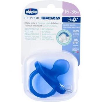 Chupete Chicco Physio Forma Silicona Anatómico Efecto Mamá 16-36 meses (1ud)