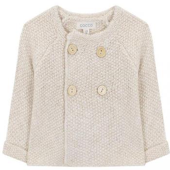 Gocco Chaqueta 4 Botones, Unisex bebé, Marfil