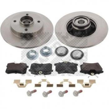 MAPCO Kit de frenos, discos y pastillas para PEUGEOT 308 y CITROËN C4, DS4 (Ref: 47360)