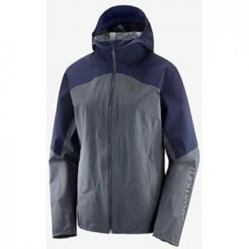 SALOMON Outline Jkt Chaqueta, Mujer, Ebony/Night Sky, XS