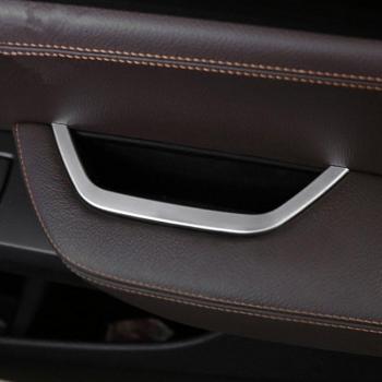 ABS cromado mate puerta caja de almacenamiento tiras Trim