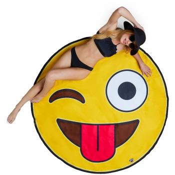 BigMouth Inc. Loco Emoji Playa Manta