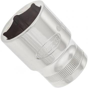 Llave de vaso corta de 1/2'' 6 puntas 21mm VIGOR V2567