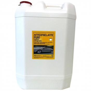 Anticongelante Puro-Concentrado Orgánico. Hasta -88ºC. Envase 30 Litros. Color Verde. Apto para circuitos cerrados/refrigeracion/calefacción. …