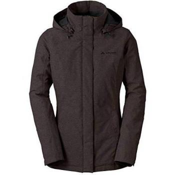 VAUDE Limford Jacket II - Chaqueta para mujer, Mujer, Chaqueta, 40243, Phantom Black, 48