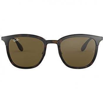 RAYBAN Unisex's 0RB4278 628373 51 Sunglasses, Matte Havana/Dark Brown
