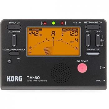 Korg TM-60 Black Tuner Metronome