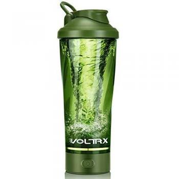 VOLTRX mezclador de proteinas eléctrica, Hecho con Tritan - Sin BPA - Vaso shaker portable vortex de 24oz