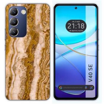 Funda de Silicona para Vivo V40 SE 5G Diseño Mármol 10
