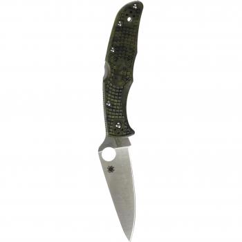 Spyderco SC10ZFPGR Cuchillo tascabile,Unisex - Adultos, Verde, un tamaño