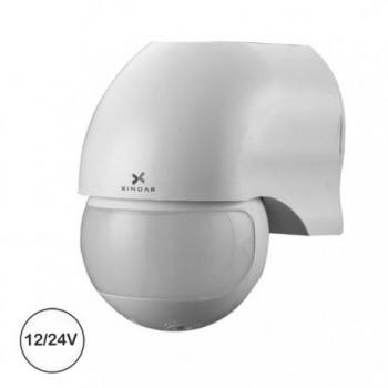 Detector de movimiento de pared 180º blanco