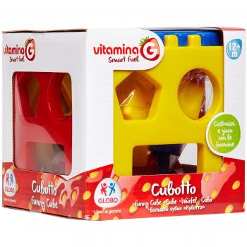 Cubo de Actividades con Formas Encajables y Piezas Interactivas