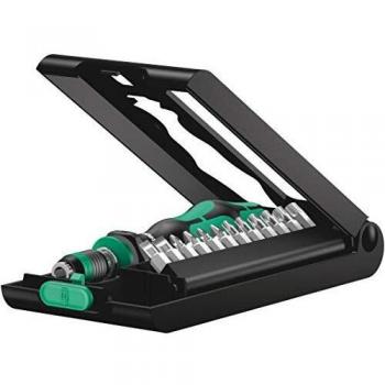Estuche de puntas Kraftform Kompakt 50 Wera 05056656001 - Surtido de puntas KK 50, incluye 14 unidades de puntas: ranura, PH, PZD y TX-BO
