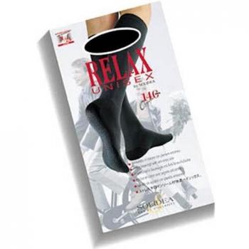 Gambaletto Compresivo Unisex Relax 140 DEN Color Negro Talla 4XL