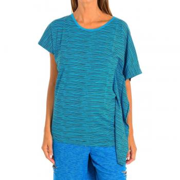 Zumba Camiseta Deportiva de Manga Corta y Cuello Redondo Z1T00682 Mujer