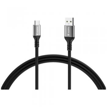 Cable de Carga y Sincronización Varta USB-A a USB-C, 2.0 m, 60W, Alta Velocidad