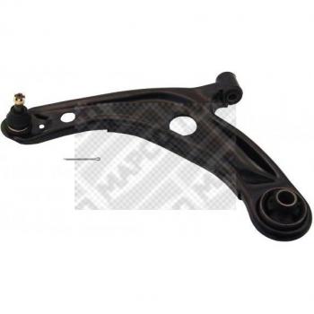 Control arm MAPCO 51393 - Barra oscilante de suspensión de ruedas, compatible con vehículos específicos, fabricada en acero para mayor durabilidad, diseño optimizado para mejorar la estabilidad y el manejo del vehículo, incluye bushings preinstal