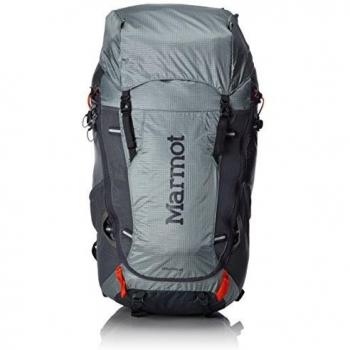 Marmot Wm's Graviton 48 Backpack, Mochila trekking, con telaio interno, for travel, capacidad de 48 L, Hombre, Steel, 50 centimeters