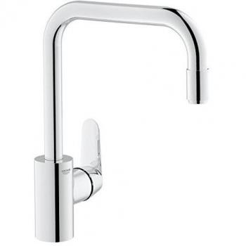 Grohe Eurodisc Cosmopolitan - Grifo de cocina Pull-out Mousseurspout Alta presión Ref. 31122002
