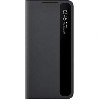 Samsung Clear View Funda Negra para Galaxy S21 Plus