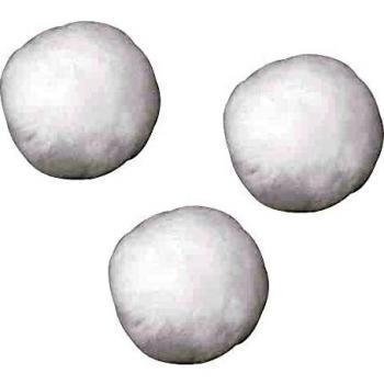 Rayher Pompones Blancos, 25 mm, 35 Unidades