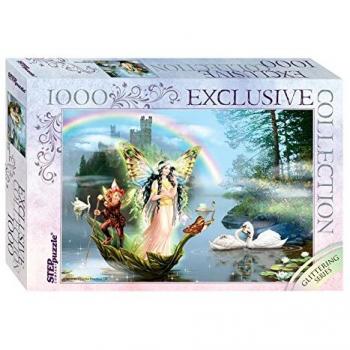Rompecabezas Step Puzzle Lago Mágico - 1000 piezas