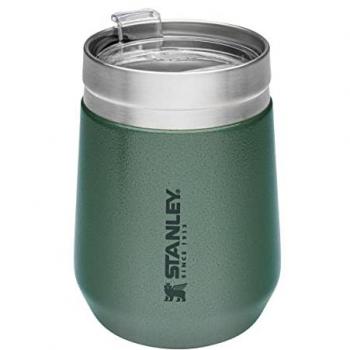 Vaso de Acero Inoxidable Stanley Go Everyday Tumbler 0.29L - Hammertone Green - Aislante, Sin BPA, Apto para Lavavajillas