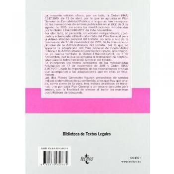 Planes Generales de Contabilidad Pública y para la Administración General del Estado: Textos independientes, completos y actualizados