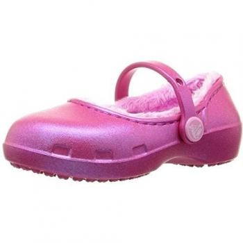 crocs Karinlndclgk, Zuecos para Niñas, Rosa