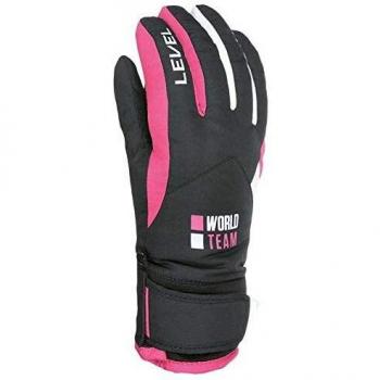 Level Team Jr Guantes, Niñas, Fucsia, IV