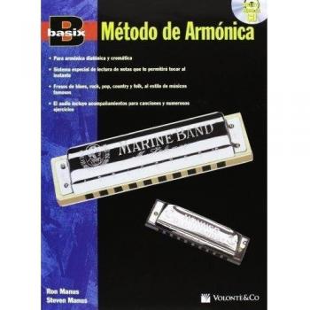 BASIX METODO ARMONICA + CD: Spanish Language Edition, Book & CD