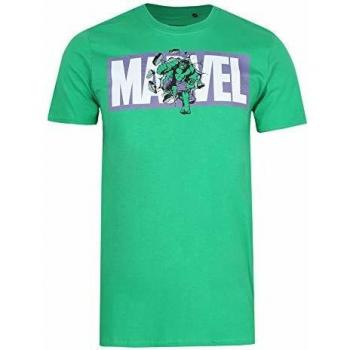 Marvel Hulk Breakout Camiseta, Kelly Green, X-Large para Hombre