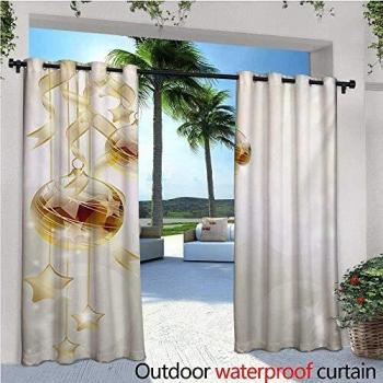 Cortina de privacidad para exteriores de Navidad, estilo artístico, con sombrero y hada para colgar en el patio, cenador, playa, casa, color rojo