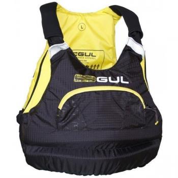 2016 Gul Pro Race 50N Buoyancy Aid Black/Yellow GM0341-A7 Sizes- - Small