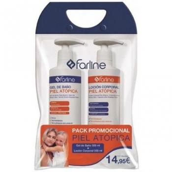 FARLINE PACK CUIDADO PIEL ATÓPICA GEL DE BAÑO 400 ML + LOCION CORPORAL 400 ML