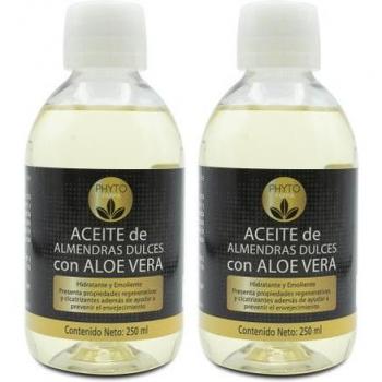 PACK 2 PHYTOFARMA Aceite de Almendras con Aloe Vera 250 ml