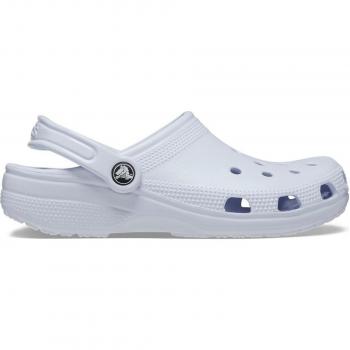 Zuecos unisex Classic Crocs - Color blanco puro, talla 43-44