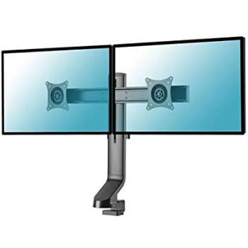 Soporte de Mesa Doble Brazo para Monitor 17-27 VESA 100x100 Máx. 7Kg - Función Giratorio/Inclinable