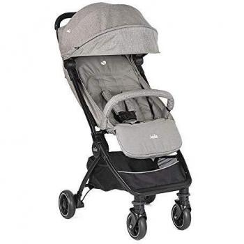 Silla de Paseo Joie Pact en Color Gris Flannel para Bebés desde el Nacimiento