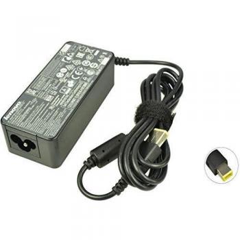 Adaptador de corriente IBM Lenovo ThinkPad 45W (Punta delgada) - Cargador para portátil - Entrada 100-240 V - 45 Watt - Compatible con G40-70, ThinkPad 11e (1ra