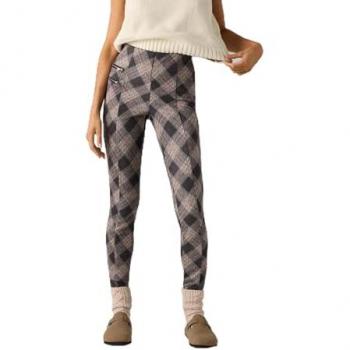 Leggings y Pantalones Estampados en Cuadros Multicolor Ysabel Mora