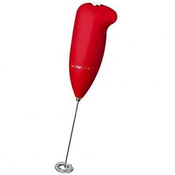 Clatronic MS 3089 Espumador Batidora de Leche Idea, Rojo