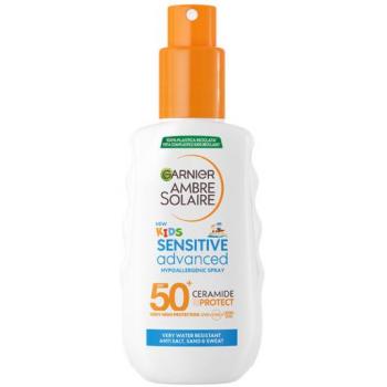Garnier Delial Niños Sensitive Advanced - Spray Protector Solar para Pieles Claras, Sensibles e Intolerantes al Sol, IP50+ - 150 ml