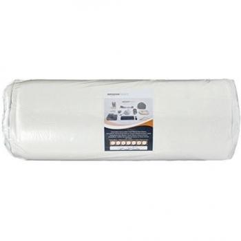 AmazonBasics - Colchón extra confort de espuma viscoelástica de 7 zonas, 90 x 190 cm