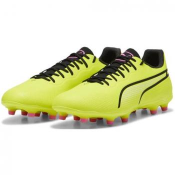 Botas de fútbol Puma King Pro FG/AG Lima/Negro