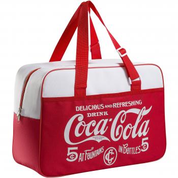 Meliconi Coca Cola Classic Bolsa isotérmica 24 L, 600 d PU, Color Rojo/Blanco, 45 x 18 x 31 cm